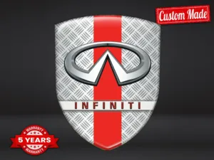 Infiniti Insignia Resina Diseño Premium Etiquetas Auto Superior